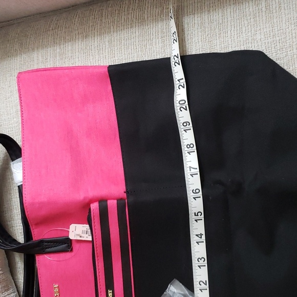 Victoria Secret Pink/Black Tote New with Tags 🥳 - Picture 9 of 16